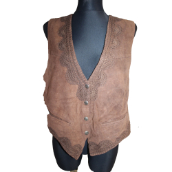 KAMIZELKA MOTOR SKÓRA MATERIAŁ MAXIME rozm. S